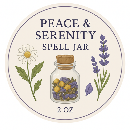 🌸 Calm & Serenity Spell Jar 🌸